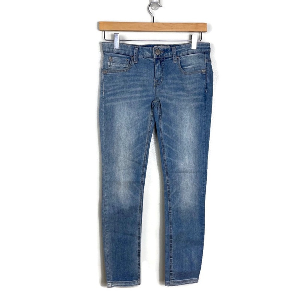 Free People womens  Skinny Stretch Denim Jeans Blue Size 26